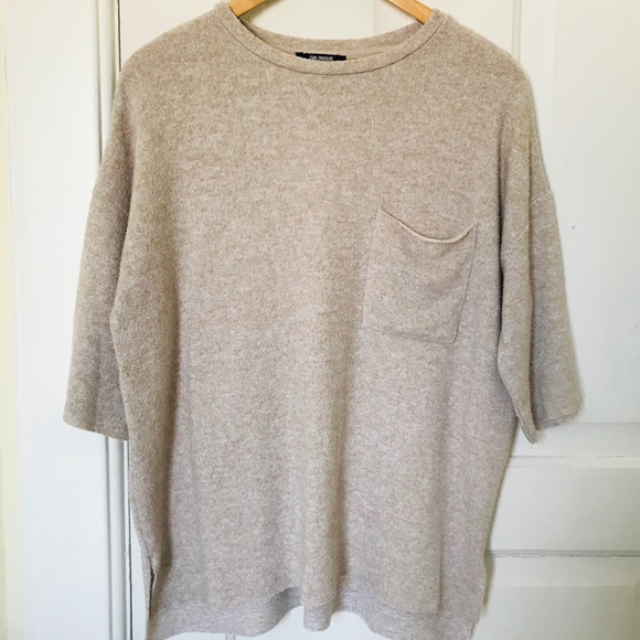 Zara Tops - ZARA soft-feel shirt with pocket